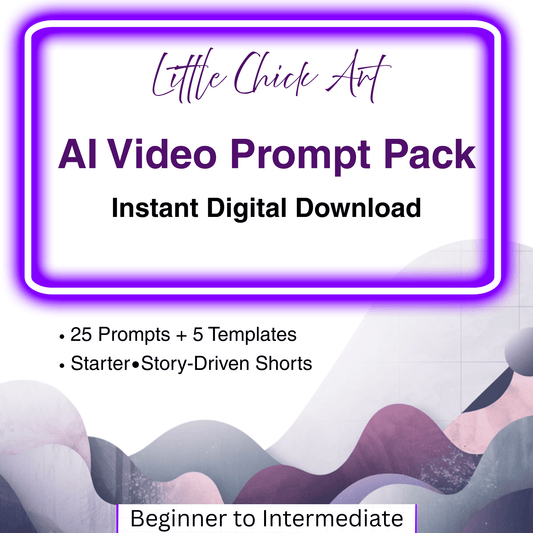 AI Video Prompt Pack – Starter (Story-Driven Shorts)