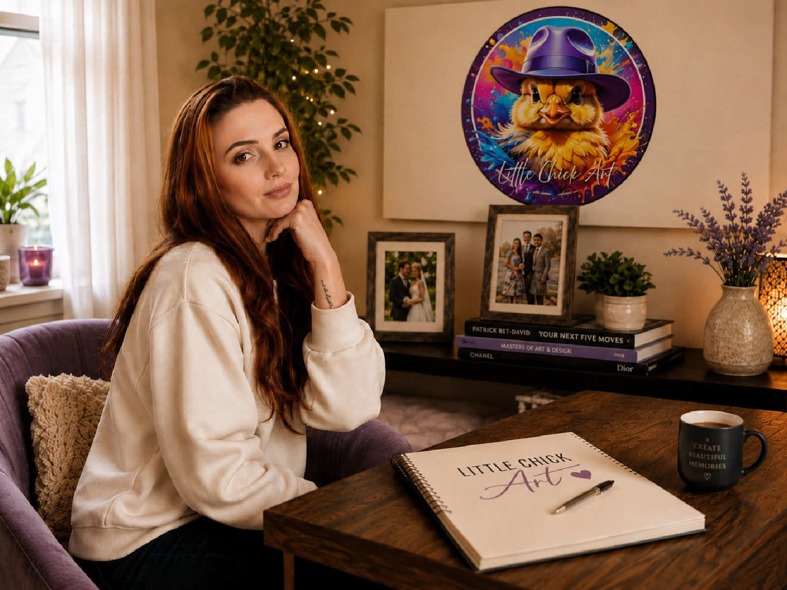 T, creator of Little Chick Art